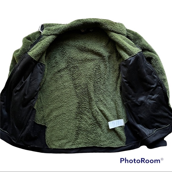 Mountain Hardware Monkey Man Men’s Green Fleece Jacket size XL - Picture 4 of 7